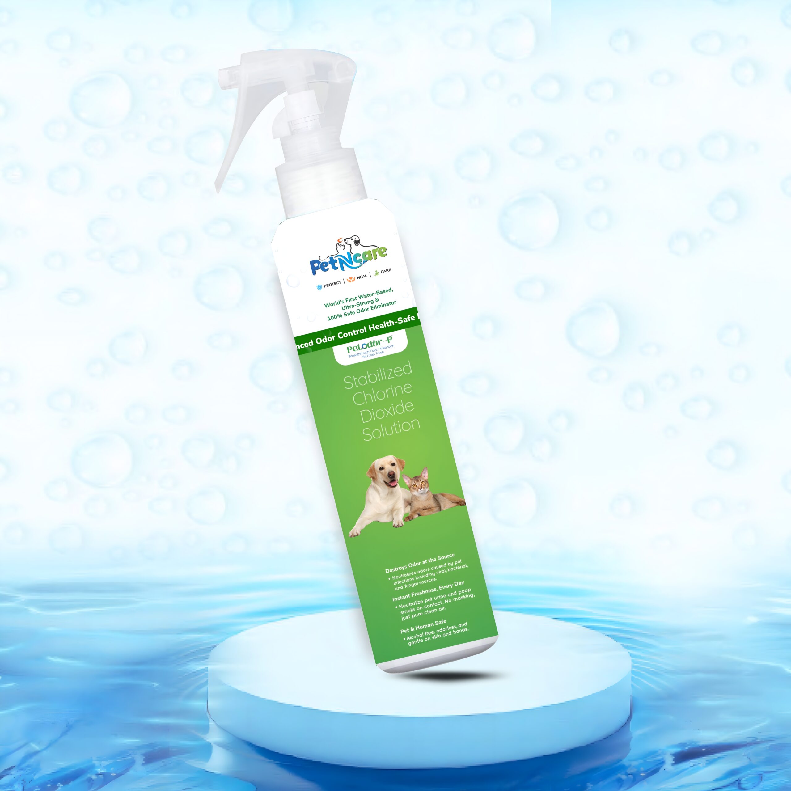 eliminate pet odor at source